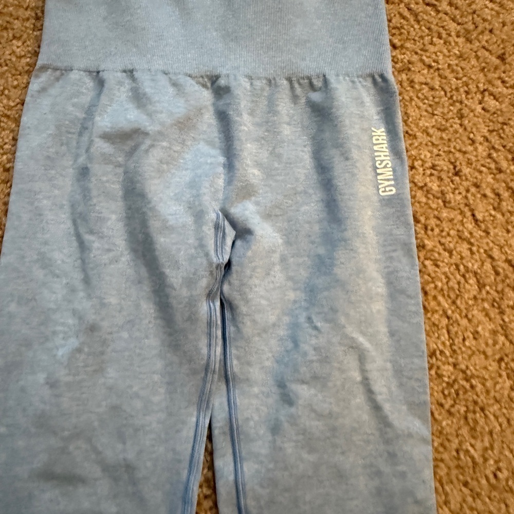 Gymshark Light Blue Leggings - Picture 2 of 6